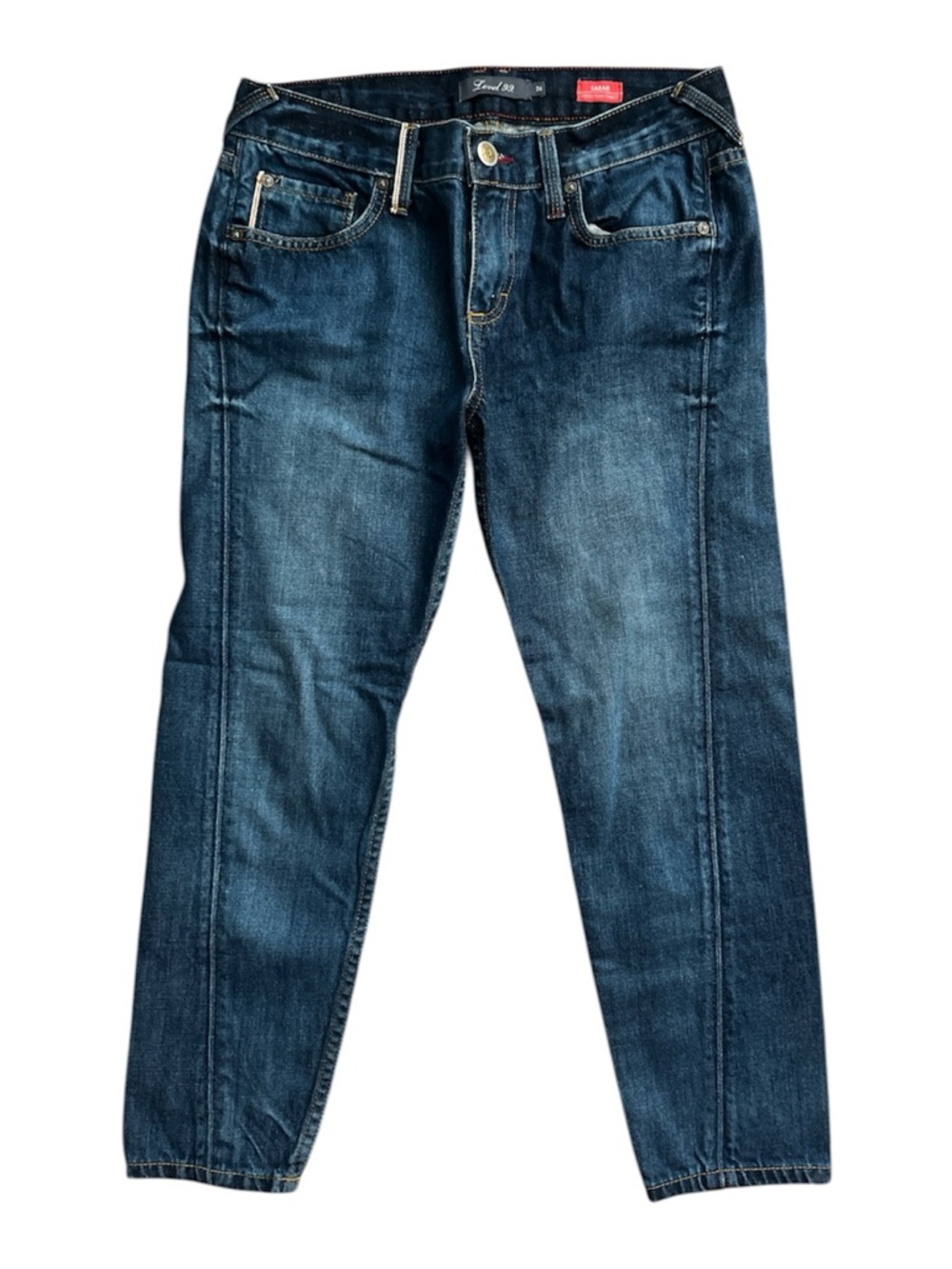 Level 99 Women's Dark Blue Ankle Jeans
